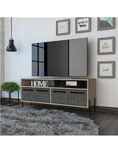 Core Products Harvard wide screen TV rack with 4 doors, HR912