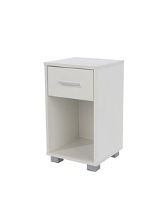 Core Products Lido 1 drawer compact bedside cabinet , LD208