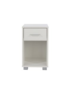 Core Products Lido 1 drawer compact bedside cabinet , LD208 2
