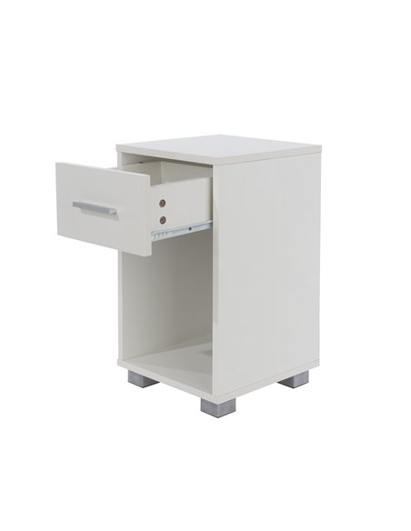 Core Products Lido 1 drawer compact bedside cabinet , LD208 - pic 117515 | FastDaddyshop