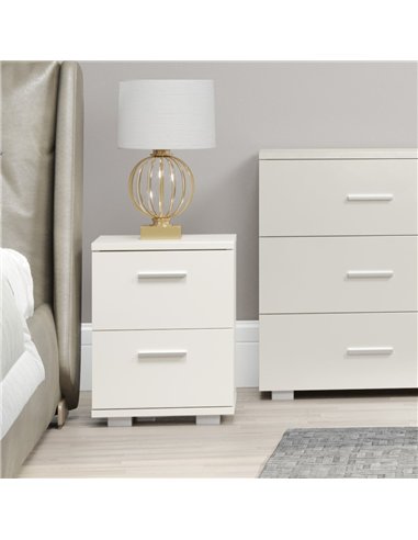 Core Products Lido 2 drawer bedside cabinet, LD210