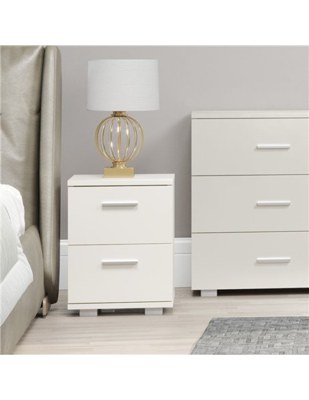 Core Products Lido 2 drawer bedside cabinet, LD210 - pic 117521 | FastDaddyshop