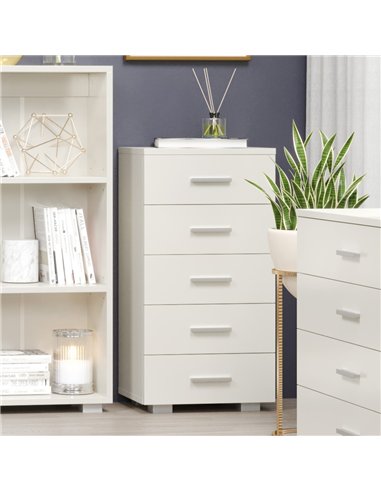 Core Products Lido 5 narrow chest of drawers, LD217