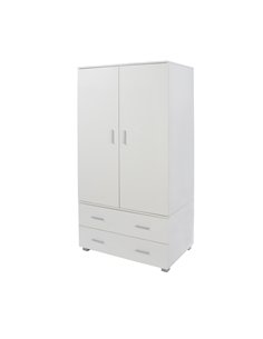 Core Products Lido 2 door, 2 drawer low wardrobe , LD282