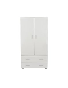 Core Products Lido 2 door, 2 drawer low wardrobe , LD282 2