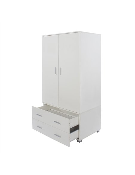 Core Products Lido 2 door, 2 drawer low wardrobe , LD282 - pic 117553 | FastDaddyshop