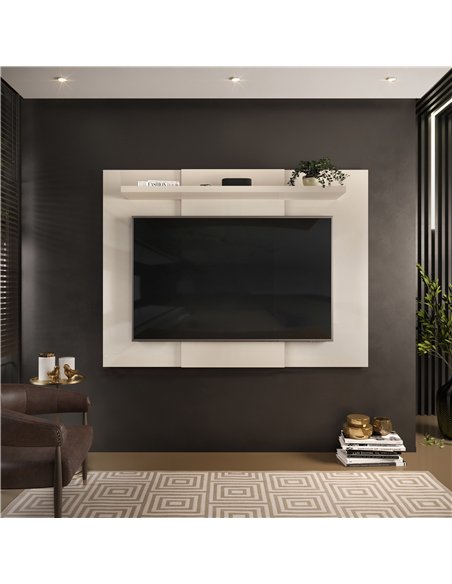 Core Products Lido extendable fixed TV wall panel, gloss white , LD721W - pic 117577 | FastDaddyshop