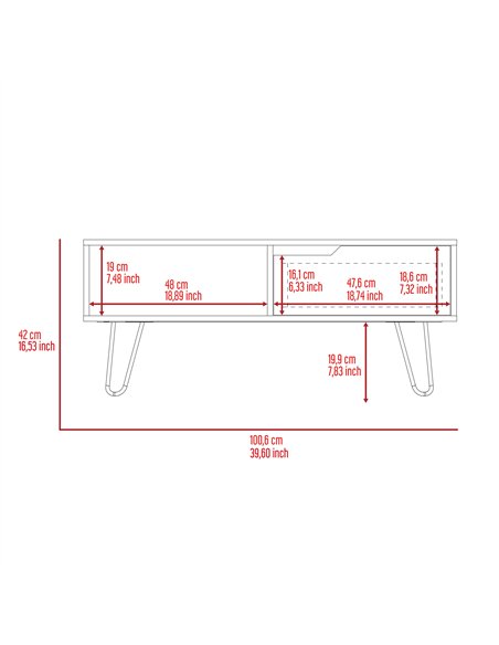 Core Products Manhattan coffee table , MN902 - pic 117621 | FastDaddyshop