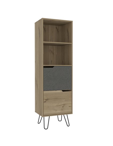 Core Products Manhattan tall bookcase, with 2 doors, MN903 - pic 117622 | FastDaddyshop