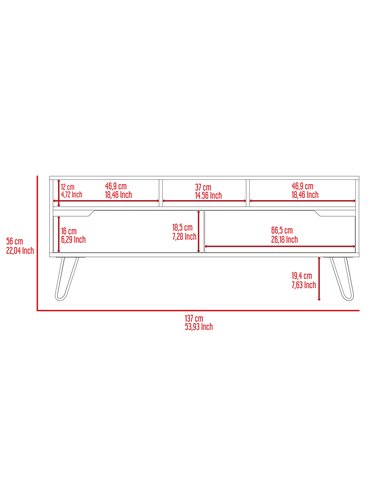 Core Products Manhattan wide screen TV rack, MN912
