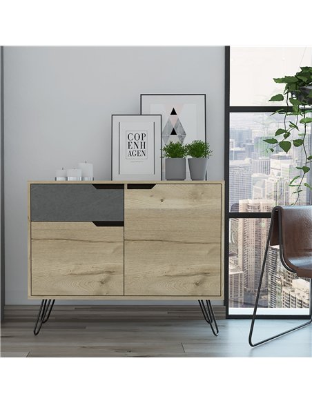Core Products Manhattan small sideboard with 2 doors & 1 drawer , MN915 - pic 117638 | FastDaddyshop