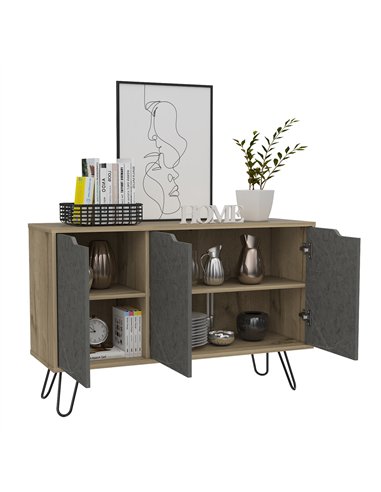 Core Products Manhattan medium sideboard with 3 doors, MN916