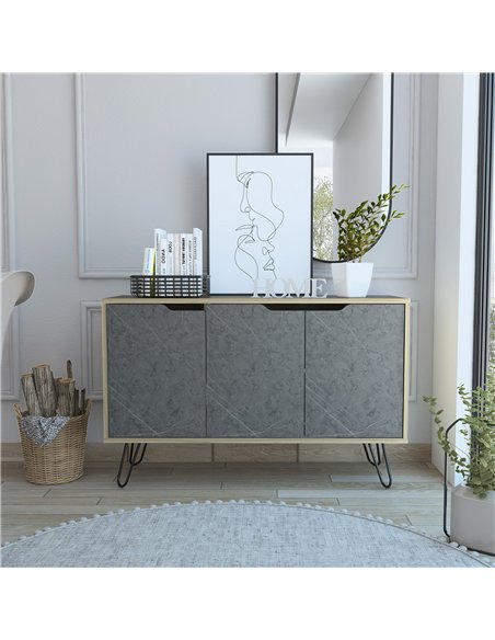 Core Products Manhattan medium sideboard with 3 doors, MN916 - pic 117644 | FastDaddyshop