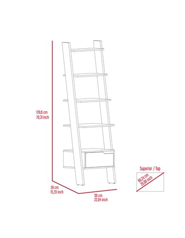 Core Products Manhattan ladder bookcase, MN924