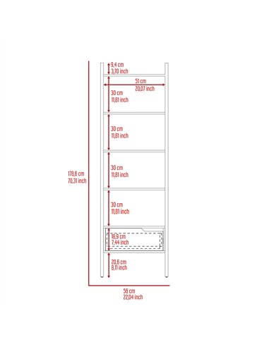 Core Products Manhattan ladder bookcase, MN924