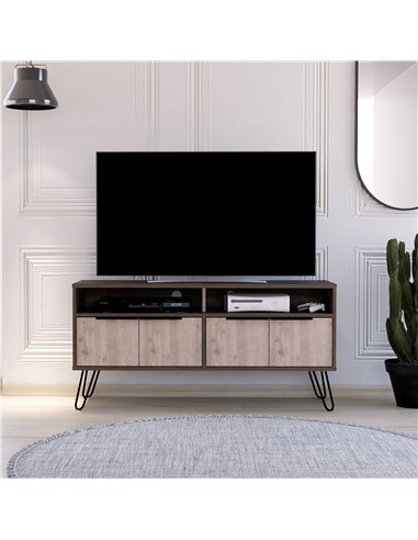 Core Products Nevada wide screen TV rack with 4 doors, NE912