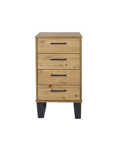 Core Products Texas 4 drawer narrow chest of drawers, TX517 - pic 117692 | FastDaddyshop