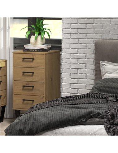 Core Products Texas 4 drawer narrow chest of drawers, TX517