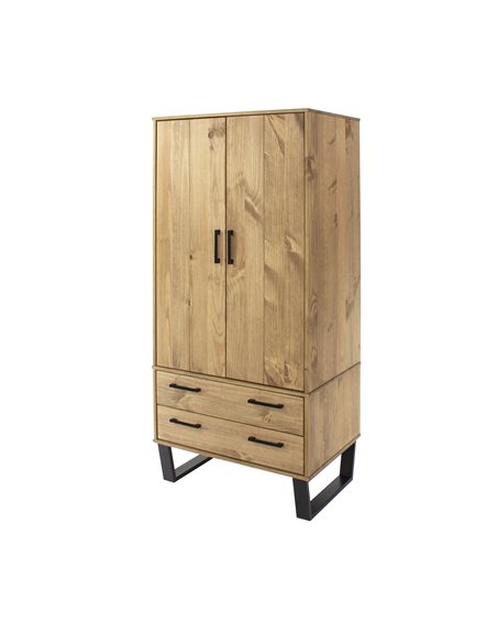 Core Products Texas 2 door, 2 drawer wardrobe, TX582 - pic 117701 | FastDaddyshop