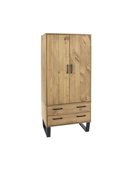 Core Products Texas 2 door, 2 drawer wardrobe, TX582 - pic 117703 | FastDaddyshop