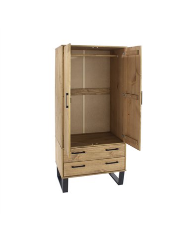 Core Products Texas 2 door, 2 drawer wardrobe, TX582