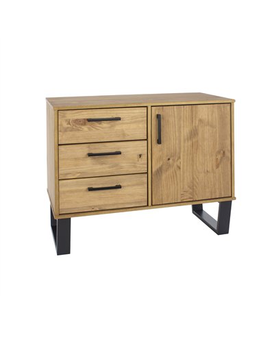 Core Products Texas small sideboard with 1 door, 3 drawers, TX915