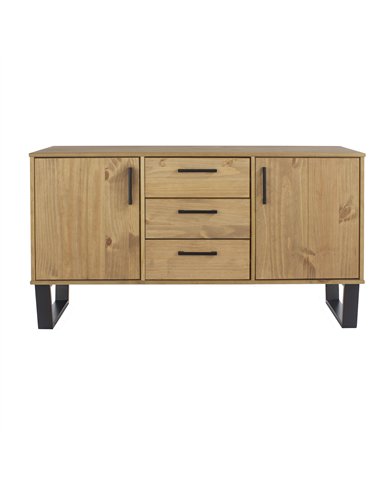 Core Products Texas medium sideboard with 2 doors, 3 drawers, TX916