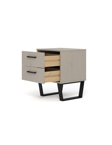 Core Products Texas 2 drawer bedside cabinet, TXG510