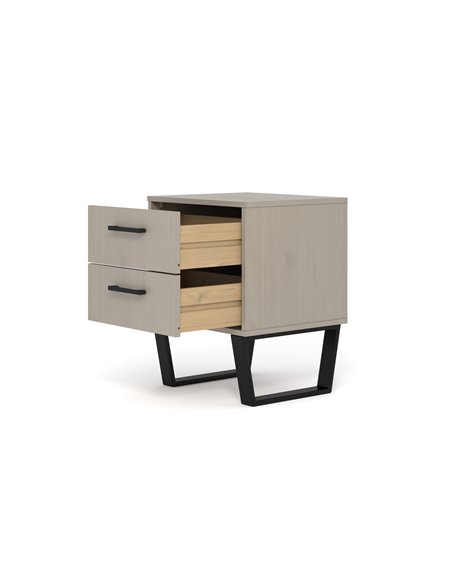 Core Products Texas 2 drawer bedside cabinet, TXG510 - pic 117739 | FastDaddyshop