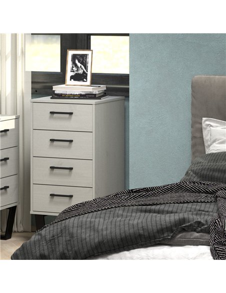 Core Products Texas 4 drawer narrow chest of drawers, TXG517 - pic 117750 | FastDaddyshop