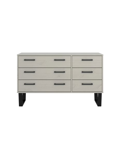 Core Products Texas 3+3 drawer wide chest of drawers , TXG533 - pic 117753 | FastDaddyshop