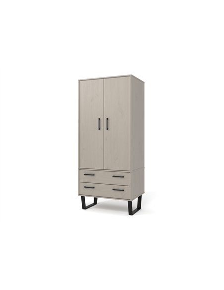 Core Products Texas 2 door, 2 drawer wardrobe, TXG582 - pic 117757 | FastDaddyshop