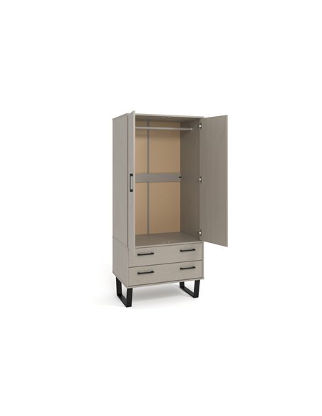 Core Products Texas 2 door, 2 drawer wardrobe, TXG582 - pic 117759 | FastDaddyshop