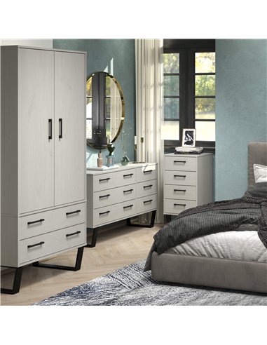 Core Products Texas 2 door, 2 drawer wardrobe, TXG582