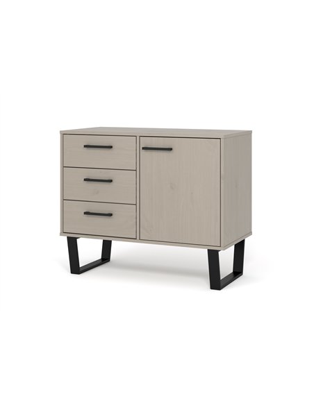Core Products Texas small sideboard with 1 door, 3 drawers, TXG915 - pic 117772 | FastDaddyshop