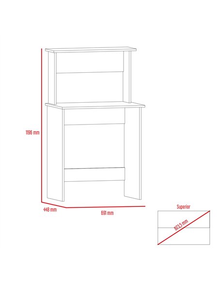 Core Products Vegas workstation with keyboard shelf, VG108 - pic 117809 | FastDaddyshop