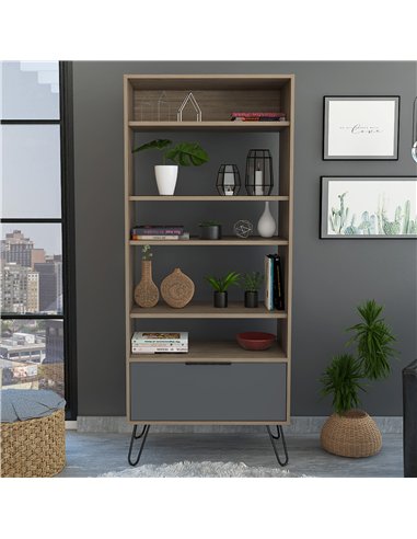 Core Products Vegas display bookcase with door, VG908
