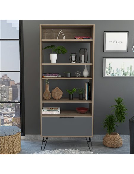 Core Products Vegas display bookcase with door, VG908 - pic 117820 | FastDaddyshop