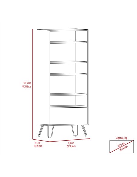 Core Products Vegas display bookcase with door, VG908 - pic 117822 | FastDaddyshop
