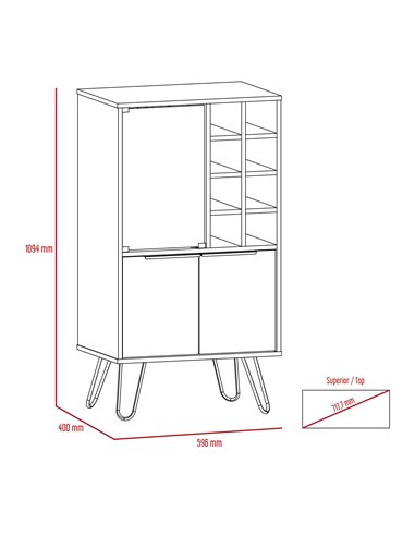 Core Products Vegas wine cabinet, VG914