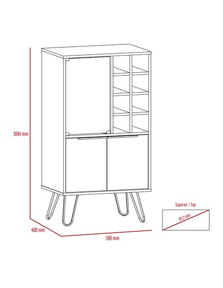 Core Products Vegas wine cabinet, VG914 - pic 117835 | FastDaddyshop