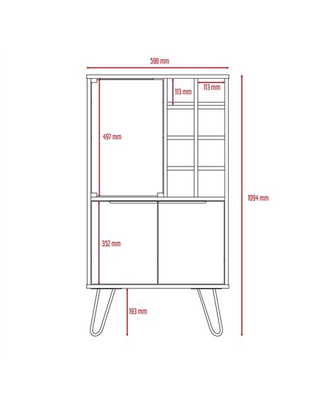 Core Products Vegas wine cabinet, VG914 - pic 117836 | FastDaddyshop