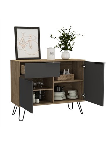 Core Products Vegas small sideboard with 2 doors and drawer, VG915