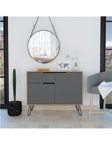 Core Products Vegas small sideboard with 2 doors and drawer, VG915