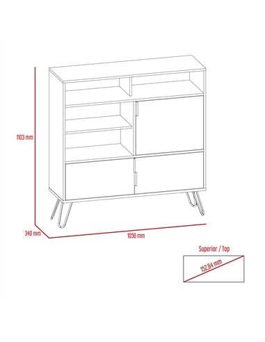 Core Products Vegas high sideboard, VG916