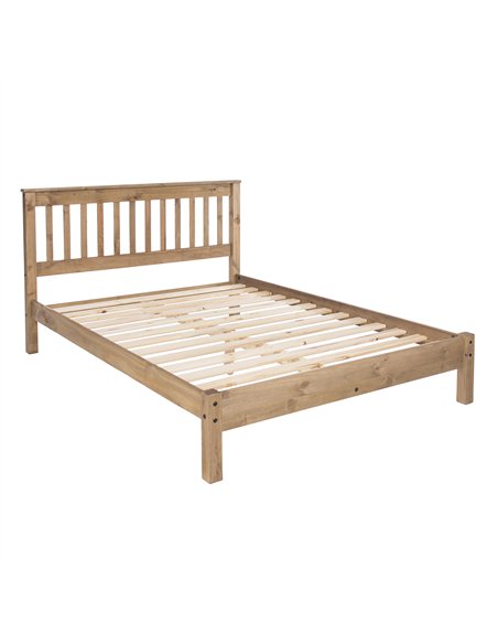 Core Products Corona 137cm slatted low end bedstead, WX460LE - pic 117853 | FastDaddyshop