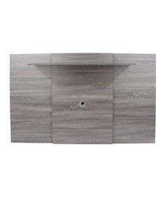 Core Products Lido extendable fixed TV wall panel, grey oak effect, LD721GOK