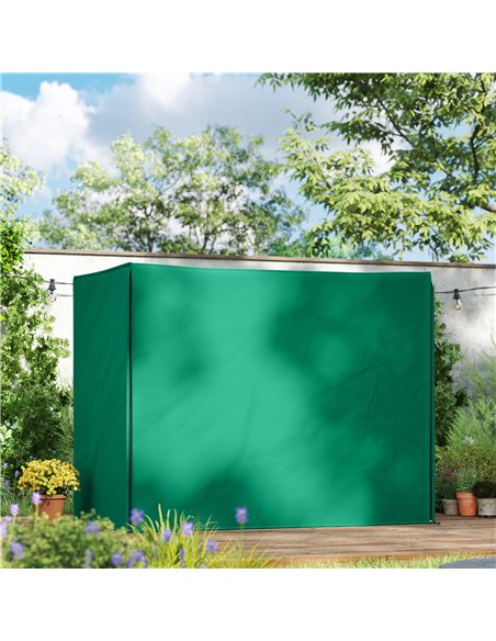 Outsunny 220 x 125cm Three-Seater Swing Chair Protective Cover - Green - pic 117973 | FastDaddyshop