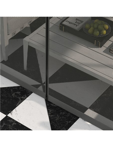 Outsunny 4 x 3m Aluminium Frame Hard Gazebo, with Accessories - Black - pic 118649 | FastDaddyshop