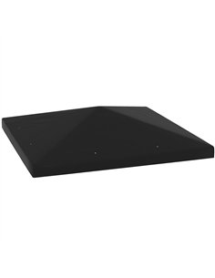 Outsunny 3 x 3(m) Gazebo Frame Replacement - Black